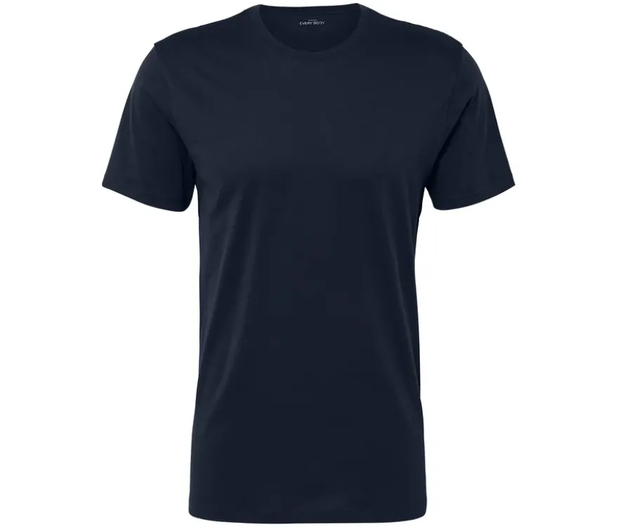2 T-Shirts, navy, blau