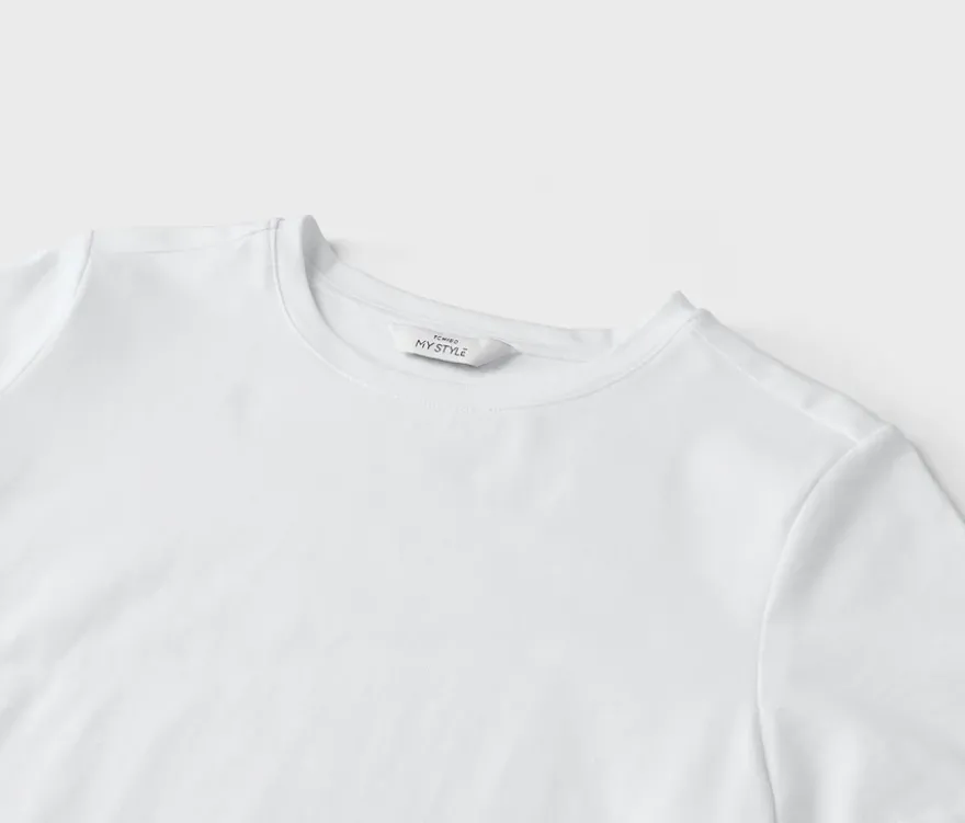 T-Shirt, weiß