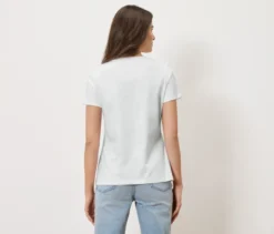 T-Shirt, weiß