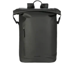 Tucano ROLLO Rucksack, Laptop 15,6", Rolltop, schwarz