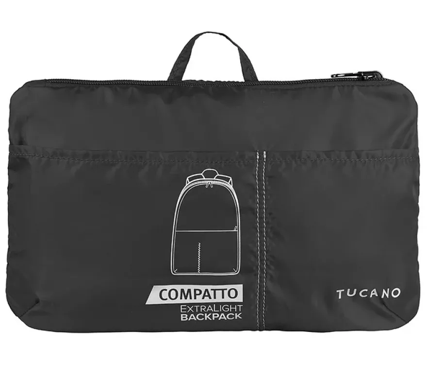 Tucano Rucksack »Compatto Eco«, schwarz