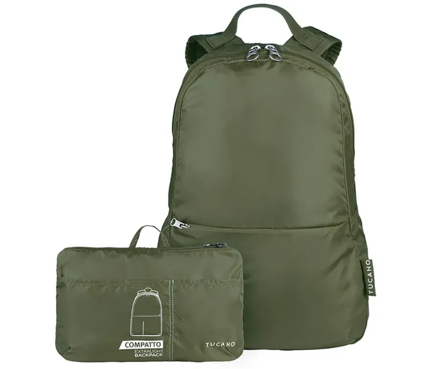 Tucano Rucksack »Compatto Eco«, grün