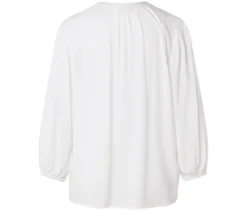 Tunika-Bluse, weiß