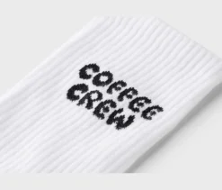Unisex Coffee Crew Tennissocken