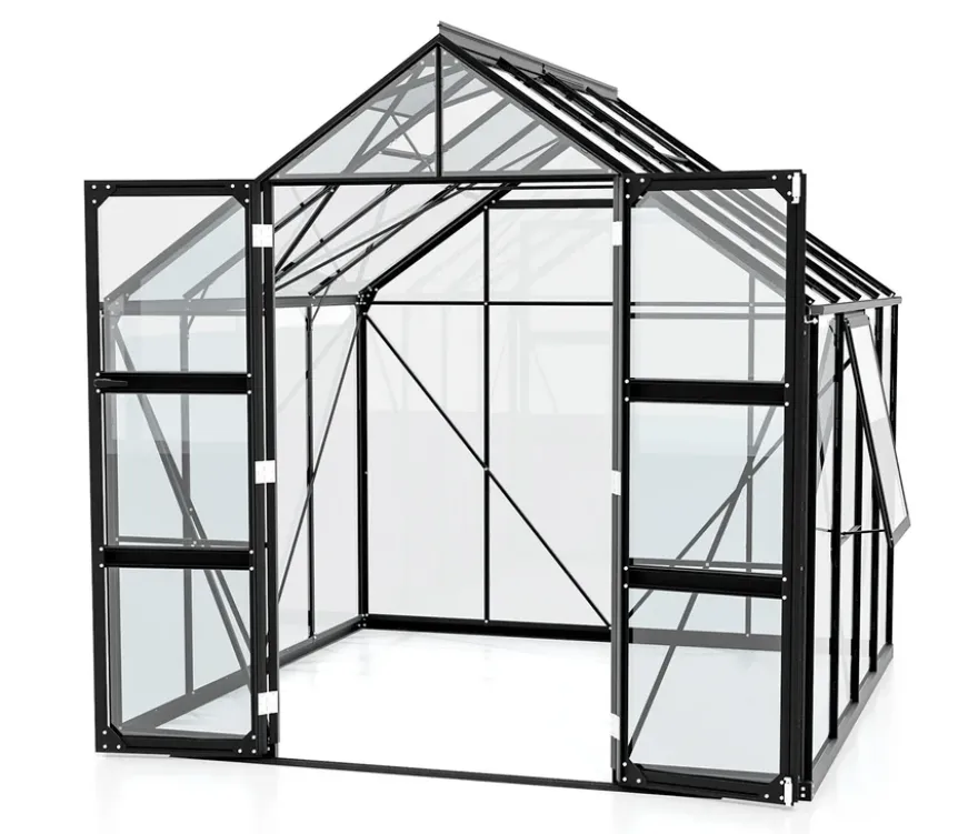 Vitavia Gewächshaus Olymp 6,7m² inkl. Fundamentrahmen
