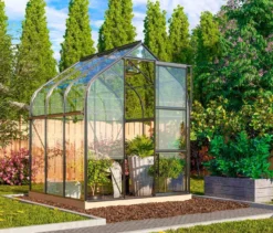 Vitavia Gewächshaus Orion ESG 3,8 m² inkl. Rahmenfundament