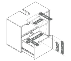 Waschbeckenunterschrank, Bad