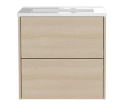 Waschtisch »Bodera« inkl Becken, Eichenoptik, 61 cm