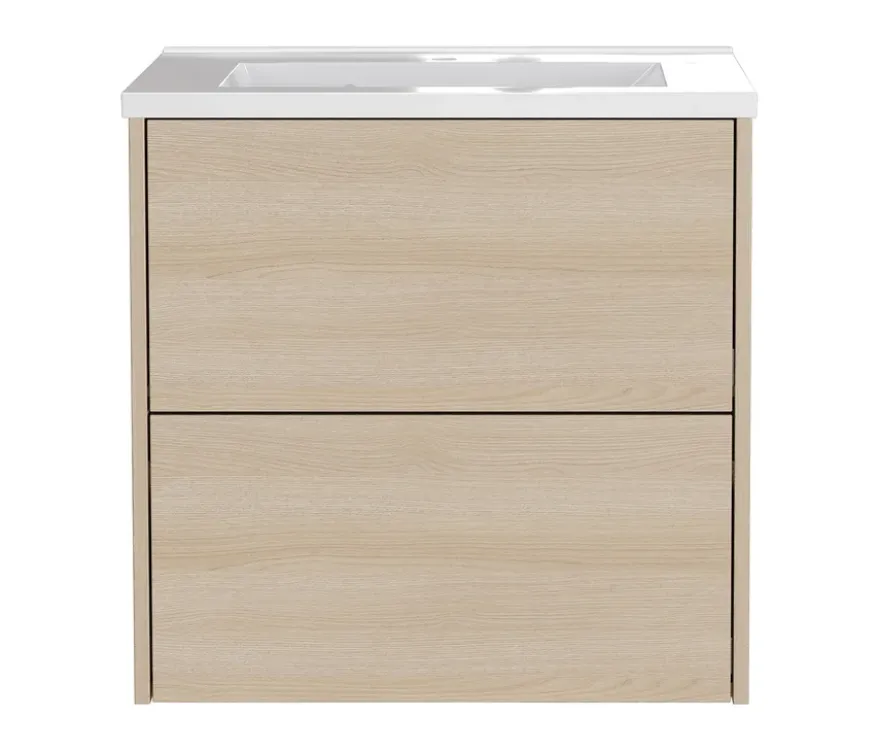 Waschtisch »Bodera« inkl Becken, Eichenoptik, 61 cm