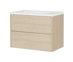 Waschtisch »Bodera« inkl Becken, Eichenoptik, 81 cm