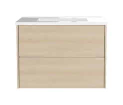 Waschtisch »Bodera« inkl Becken, Eichenoptik, 81 cm
