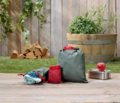 3 wasserfeste Packsäcke