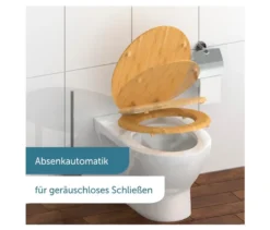 WC-Sitz »Bambus« mit Absenkautomatik