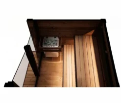 Weka Thermoholz-Saunahaus »Viira Gr. 1«, inkl. Dachfolie, kompakt