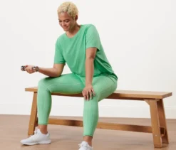 Wende-Sporttight, grün