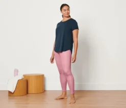 Wende-Sporttight, rosa