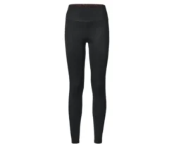 Wende-Sporttight, schwarz und braun