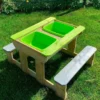Wendi Picknick- und Matschtisch mit Bänken