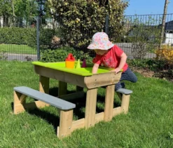 Wendi Picknick- und Matschtisch mit Bänken