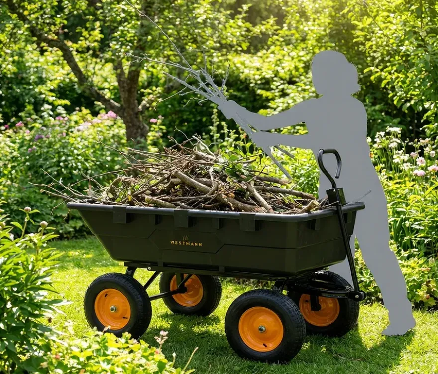 Westmann »Prakta L«, großer Gartenwagen mit Kippfunktion