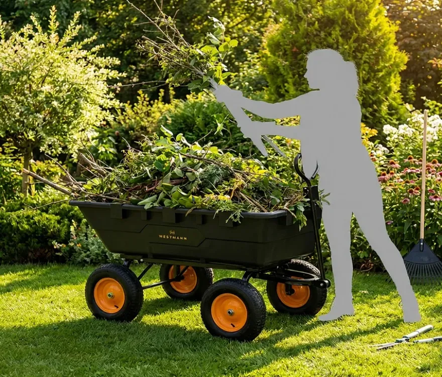 Westmann »Prakta L«, großer Gartenwagen mit Kippfunktion