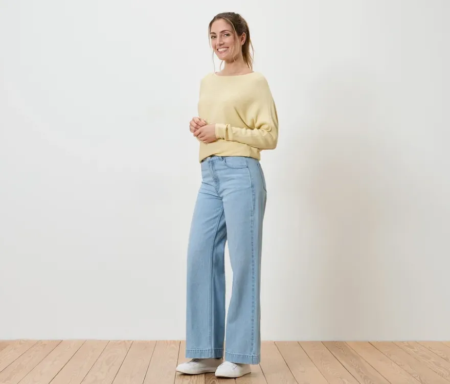 Wide Leg Jeans »Non Stretch« ‒ Fit »Viki«