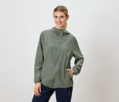 Windjacke »packable«, khaki