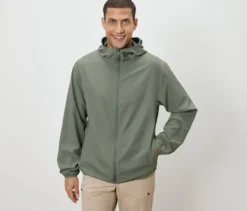 Windjacke »packable«, khaki