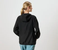 Windjacke »packable«, schwarz