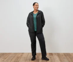 Windjacke »packable«, schwarz