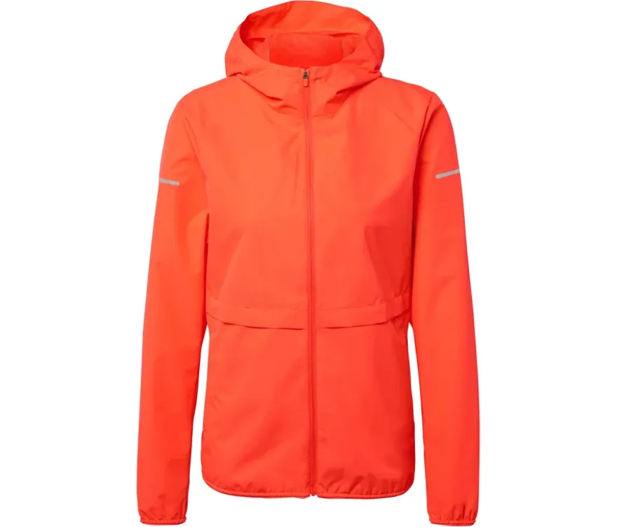 Windprotection-Laufjacke, neonorange