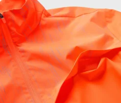 Windprotection-Laufjacke, neonorange