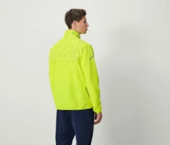 Windprotection-Laufjacke, neongelb
