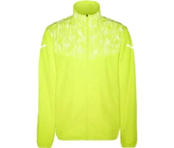 Windprotection-Laufjacke, neongelb
