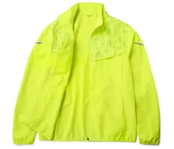 Windprotection-Laufjacke, neongelb