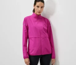 Windprotection-Laufjacke, pink