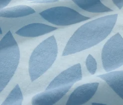 Winterjersey-Bettwäsche, hellblau, Normalgröße