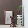 WOOOD Beistelltisch »Brilo«, Metall, creme