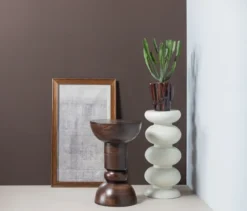 WOOOD Beistelltisch »Brilo«, Metall, creme