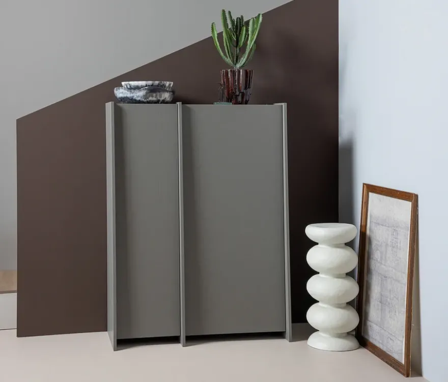 WOOOD Beistelltisch »Brilo«, Metall, creme