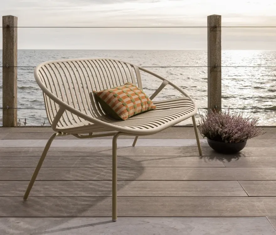 WOOOD Gartenbank, sand