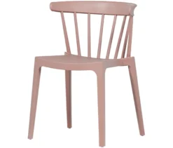 WOOOD 2 Gartenstühle, rosé