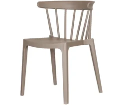 WOOOD 2 Gartenstühle, taupe