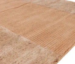 WOOOD Handgewobener Teppich »Noven«, 170 x 240 cm, sand