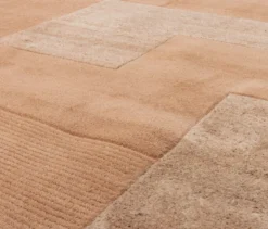 WOOOD Handgewobener Teppich »Noven«, 170 x 240 cm, sand