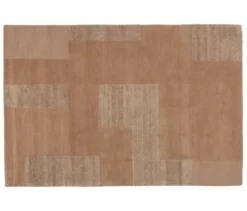 WOOOD Handgewobener Teppich »Noven«, 170 x 240 cm, sand