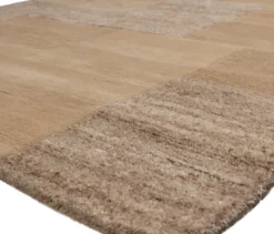 WOOOD Handgewobener Teppich »Noven«, 170 x 240 cm, sand