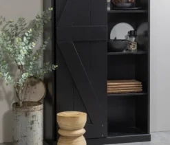 WOOOD Hocker »Bikkel«, Holz naturfarben