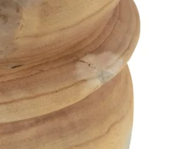 WOOOD Hocker »Bikkel«, Holz naturfarben