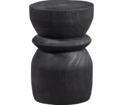 WOOOD Hocker »Bikkel«, schwarz